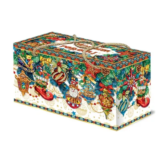 Сладкий новогодний подарок Кейс макси Новый год! 1700 грамм премиум