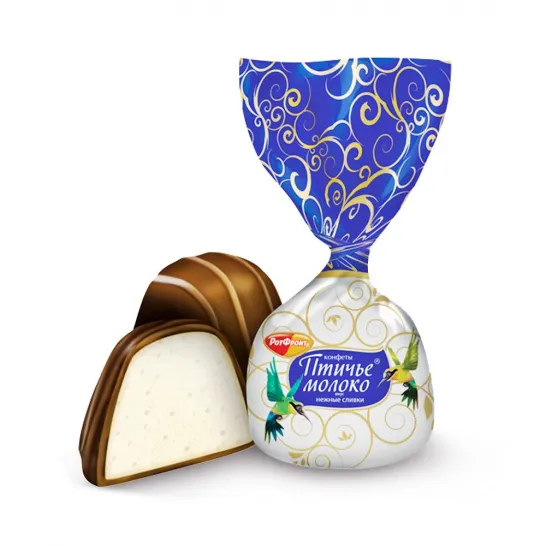Конфета Птичье молоко нежные сливки Рот Фронт