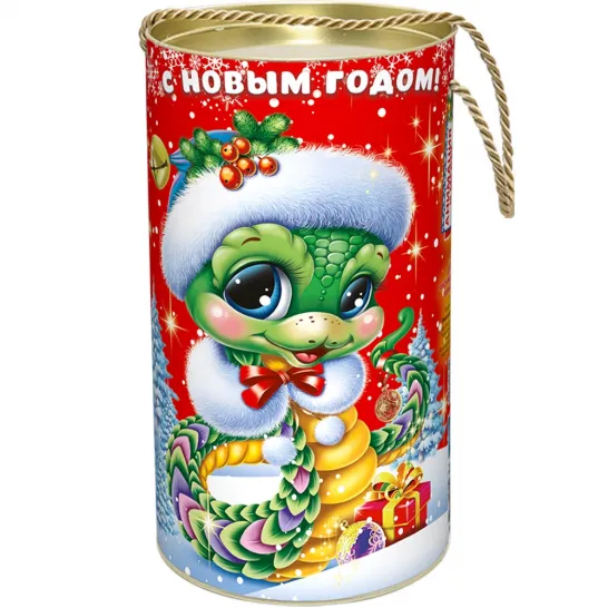 Сладкий новогодний подарок Туба Жорж и Жорик 800 грамм элит