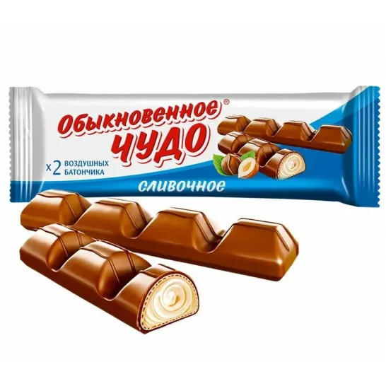 Десерт вафельный Обыкновенное чудо Славянка
